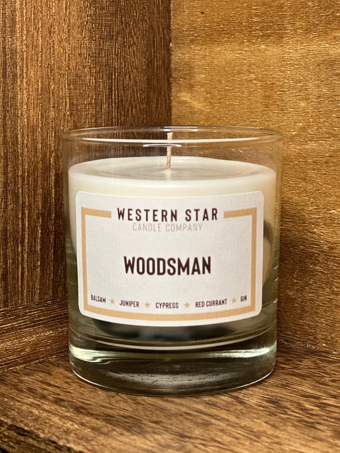 The Woodsman Candle