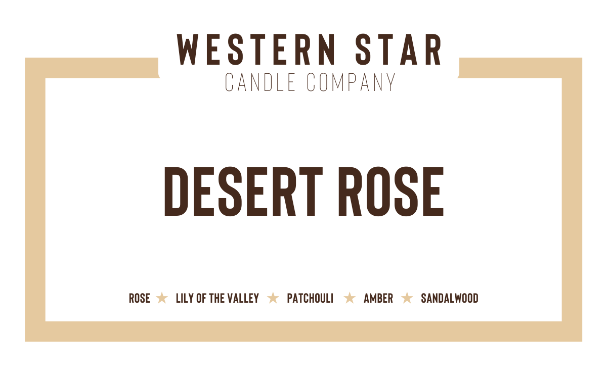 Desert Rose Candle