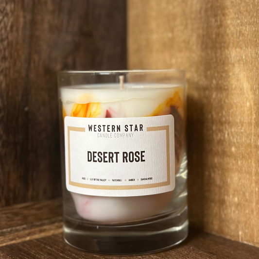 Desert Rose Candle