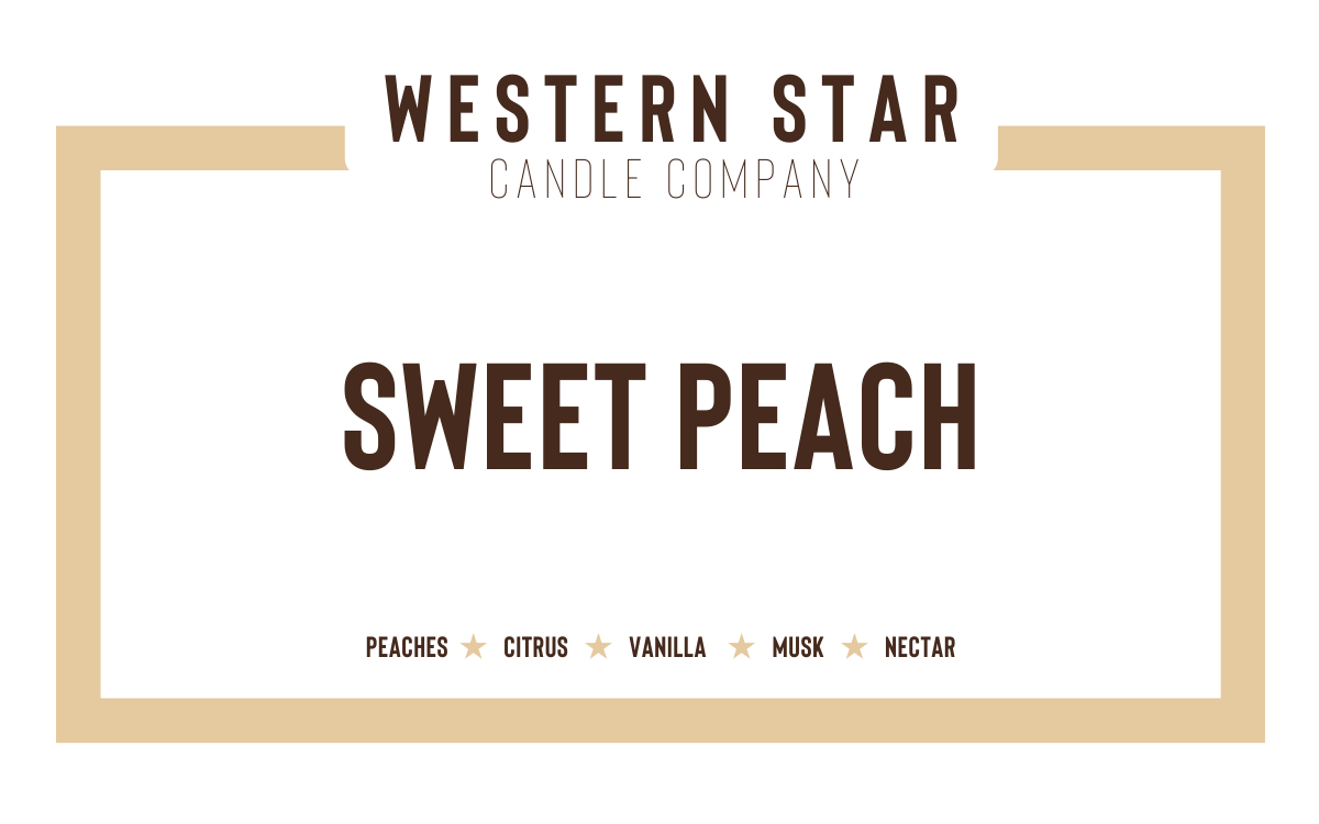 Sweet Peach Candle