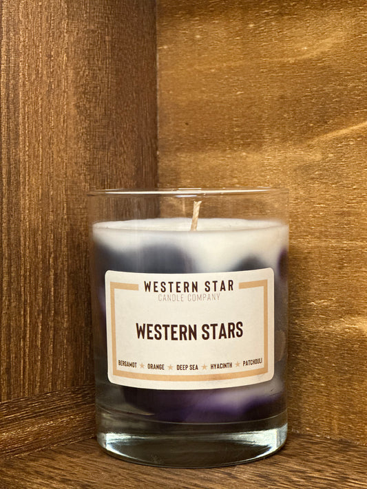 Western Stars Candle